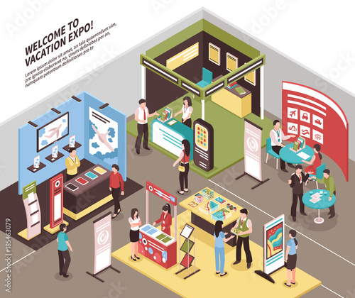 Travel Agents Exhibition Background