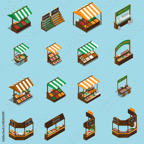 Farm Market Stall Set