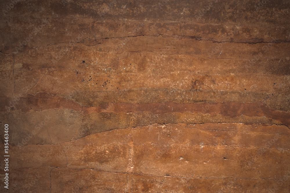 Fototapeta premium Brown rock texture with natural pattern