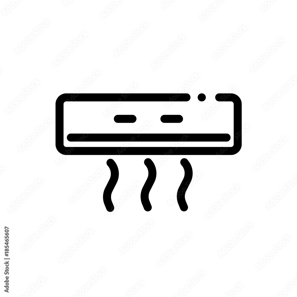 Air curtain vector icon Air curtain vector icon