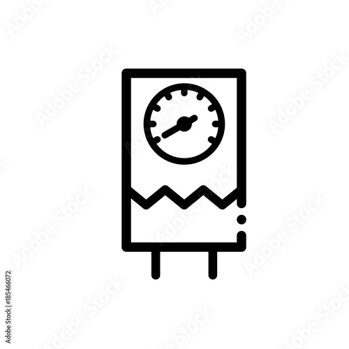 Water heater vector icon