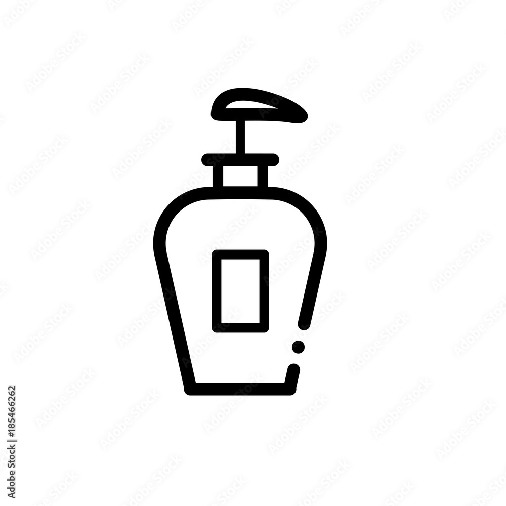 Hand wash soap vector icon Hand wash soap vector icon