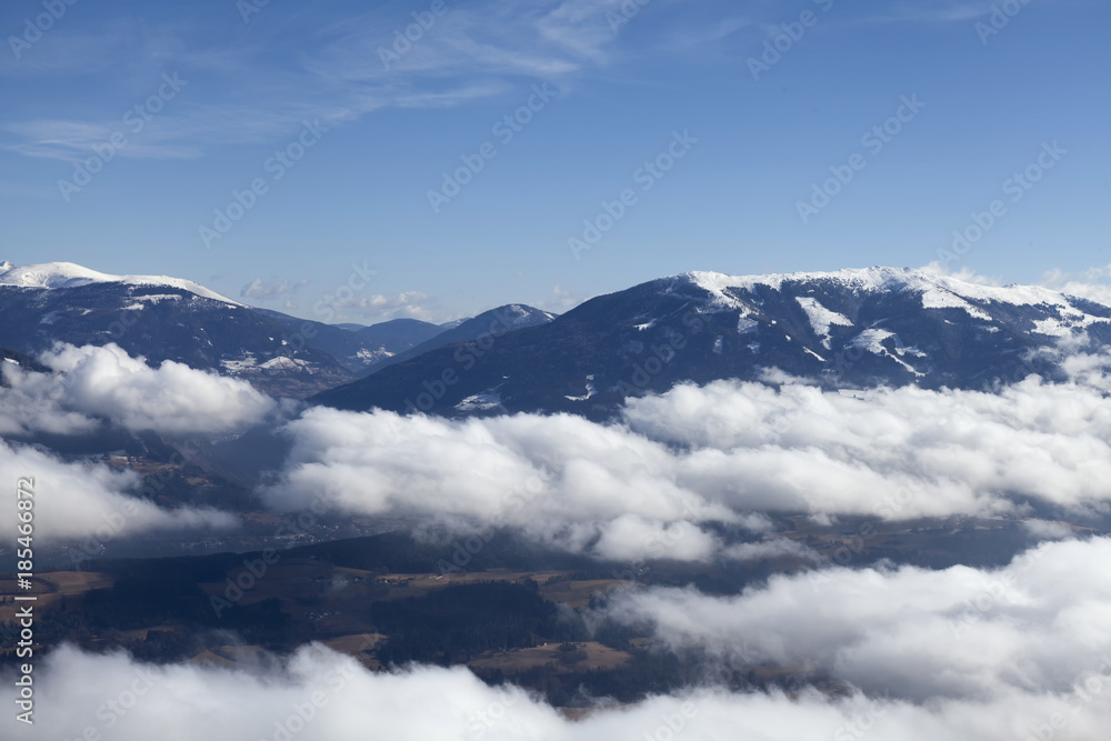 Winterlandschaft in Kärnten