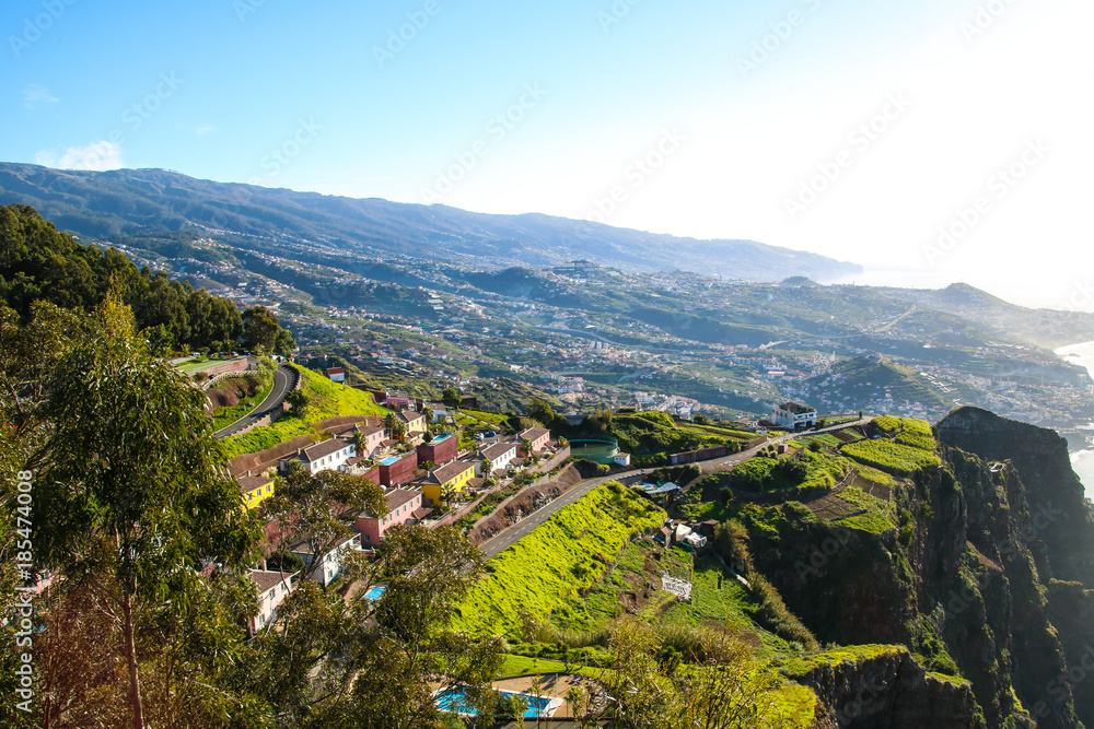Cabo Girão an der Südküste von Madeira, Portugal