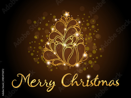 abstract artistic creative christmas background