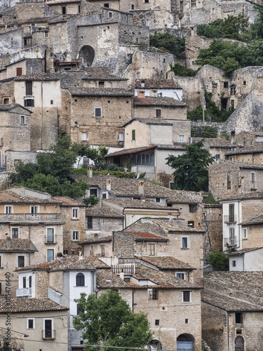 Navelli, old town in Abruzzi (Italy) photo