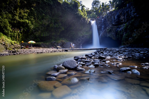 Tegenungan waterfall, bali, indonesia photo