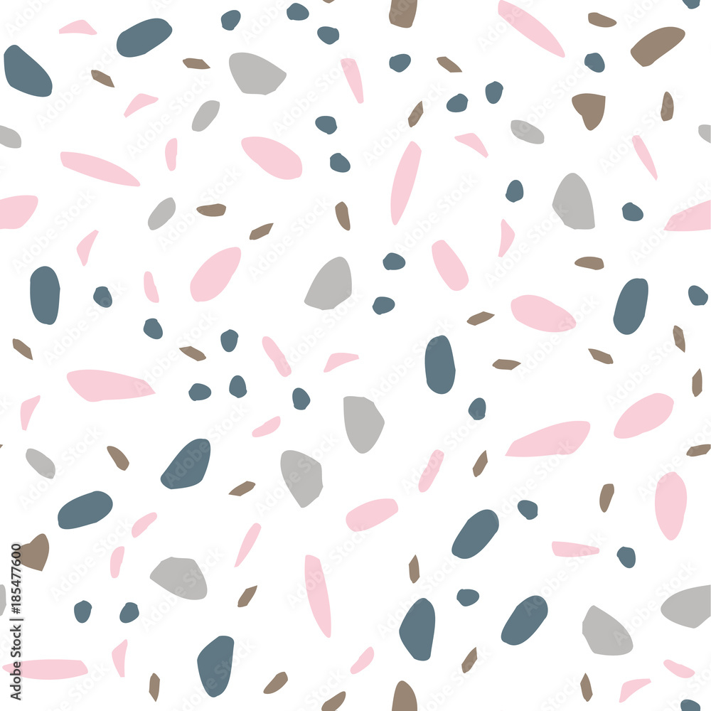 Imitation of the surface of the stone floor from granite particles. Semaless pattern. Vector illustration Imitation of the surface of the stone floor from granite particles. Semaless pattern. Vector illustration