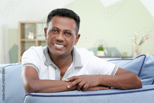 Mature African-American man...