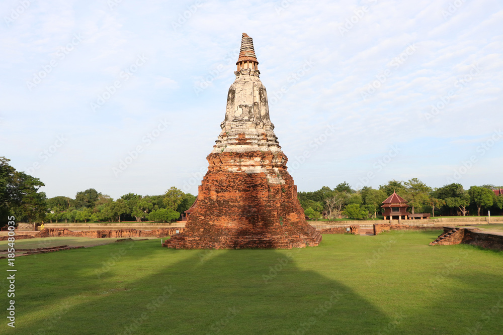 Pagoda Ancient Ayutthaya Thailand history and culture buddhist