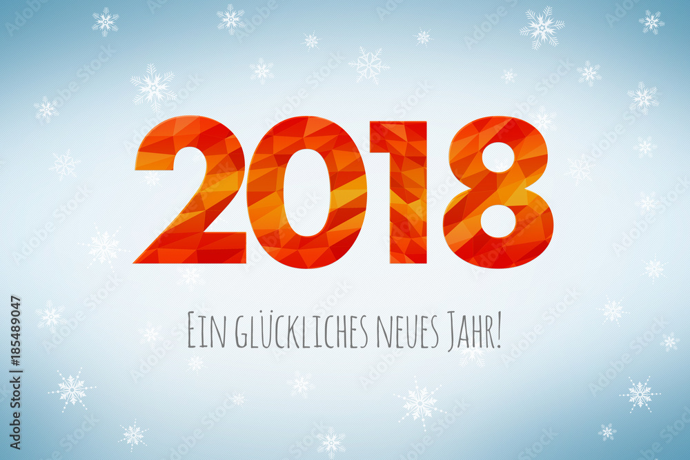 Ein glückliches neues Jahr 2018 Ein glückliches neues Jahr 2018