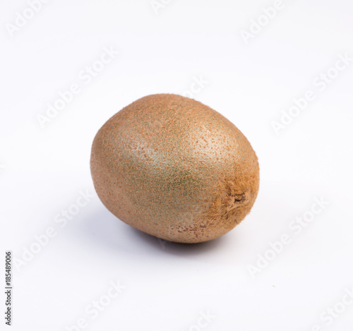 fresh kiwi  with white background