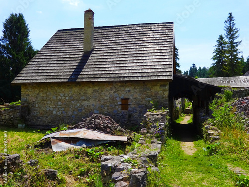 Cultural monument, Kláštorisko, Slovakia photo