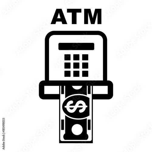 atm black icon