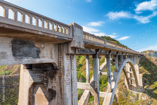 Bridge of Big Sur in California, USA