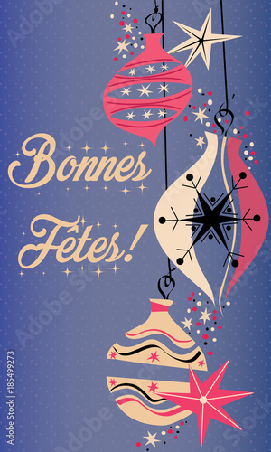 bonnes fêtes 50's style