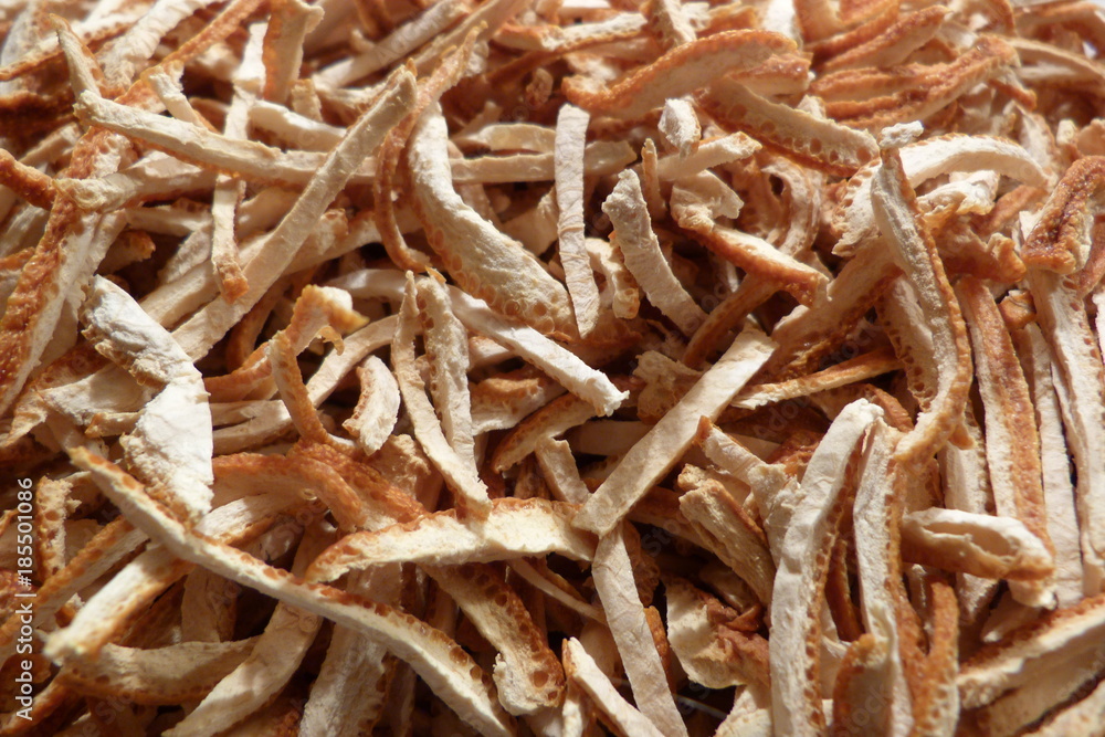 dry orange peel peel from fruit rusks peel white orange peel close-up oranges additive for tea flavoring fod for design back natural supplement dried vitamins dry orange peel peel from fruit rusks peel white orange peel close-up oranges additive for tea flavoring fod for design back natural supplement dried vitamins