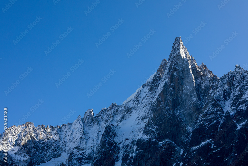 Die herbstliche Bergwelt des Wallis