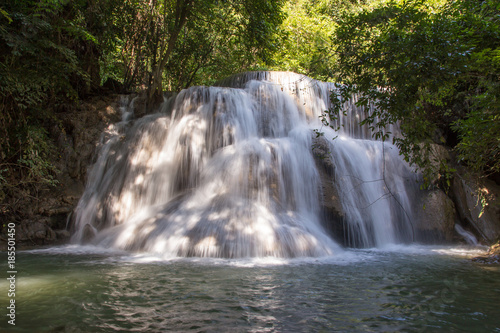 huay mae kamin waterfall in thailand