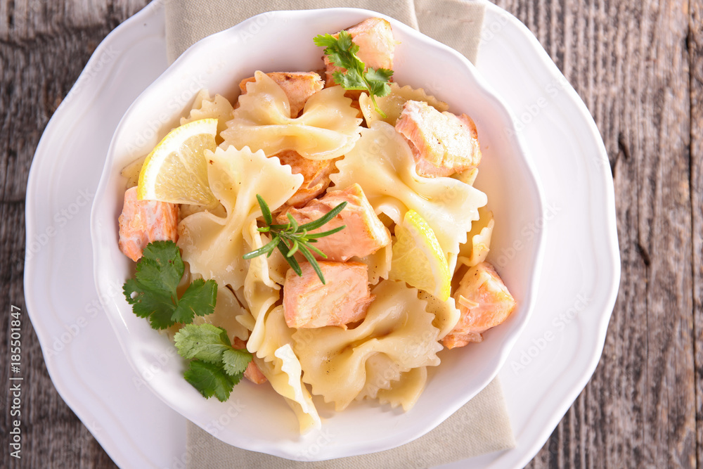 pasta with salmon and cream pasta with salmon and cream