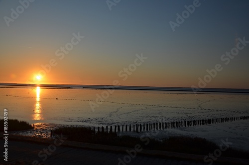 Sonnenuntergang Nordseeküste