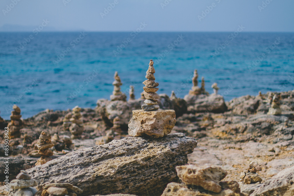 Steine am Mittelmeer