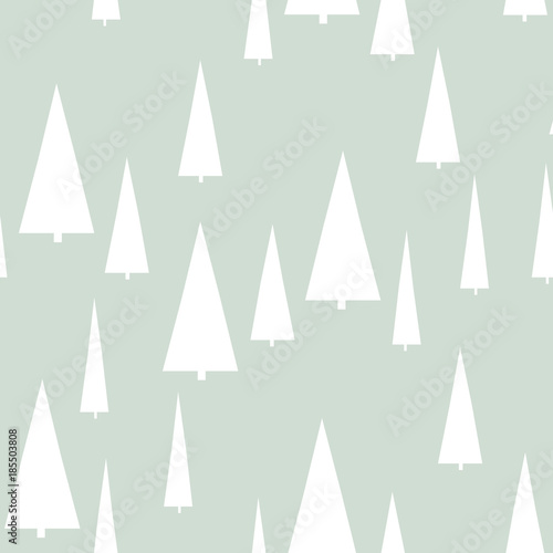 Christmas pattern with tree...