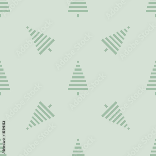 Christmas pattern with tree...