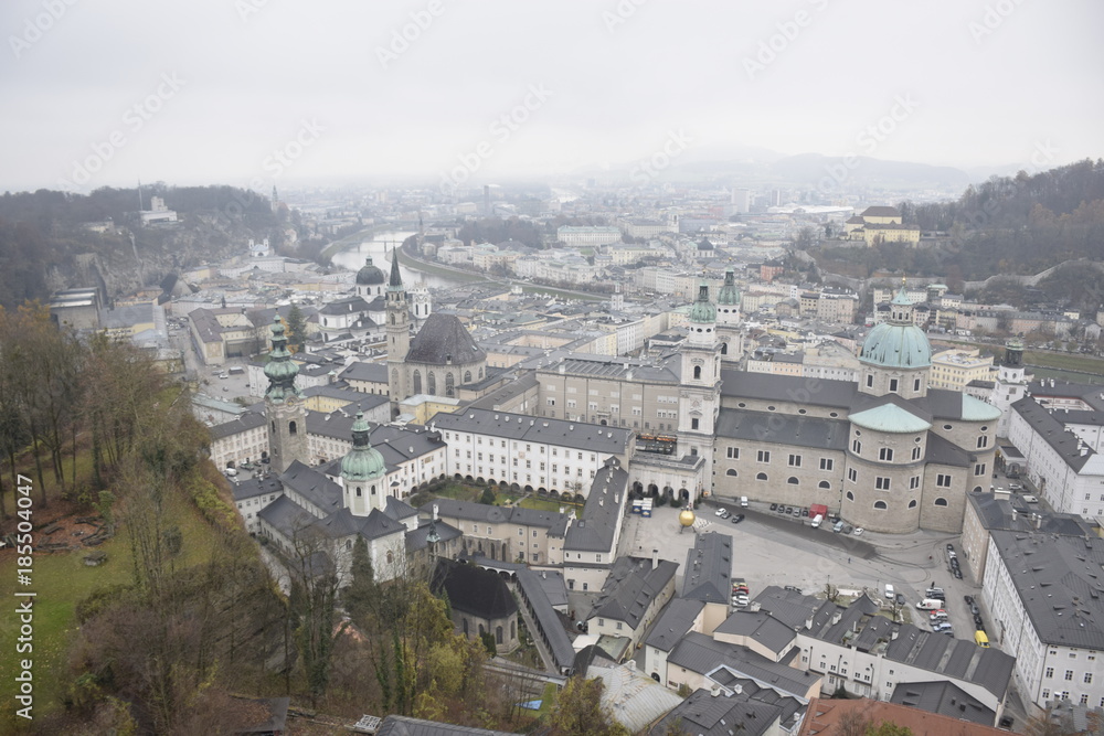 Fototapeta premium Salzburg on the Top