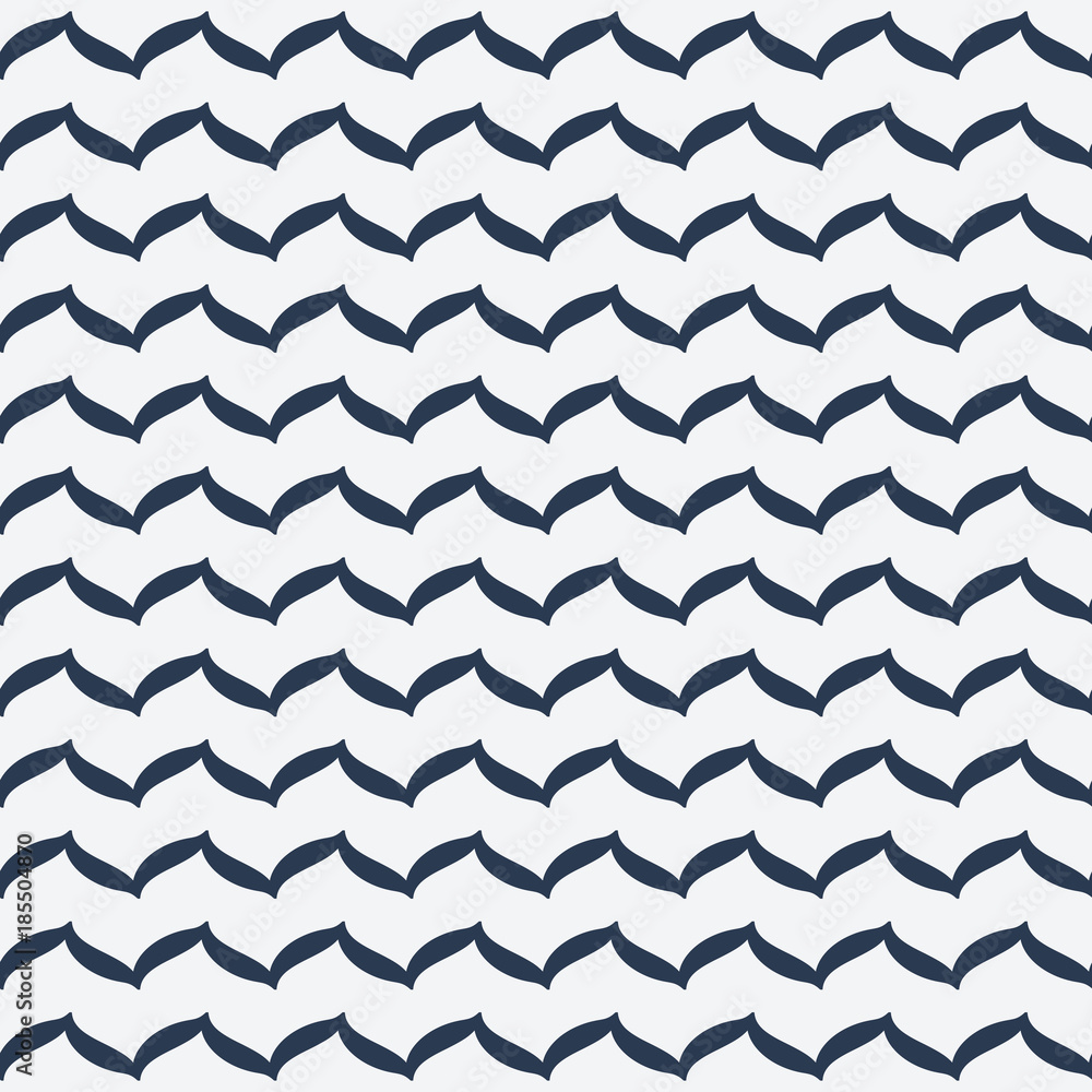 Seamless pattern with waves Seamless pattern with waves