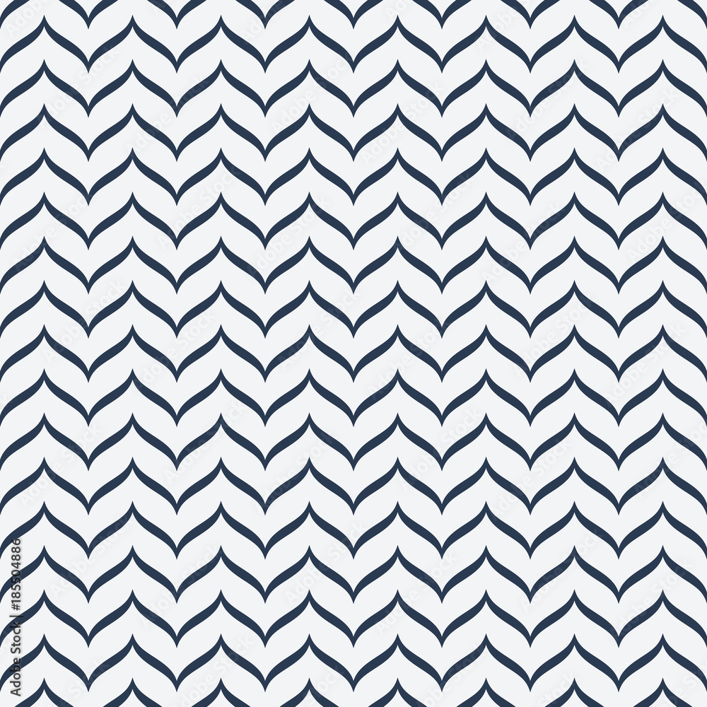 Seamless pattern with waves Seamless pattern with waves