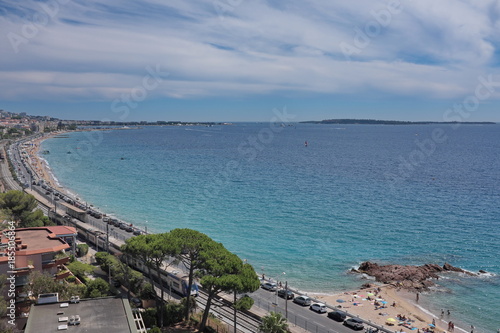 Cannes La Bocca vue de la mer © Bruno Bleu