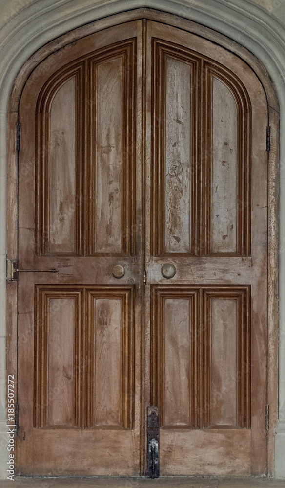 Obraz premium Brown Door for 3D Texture