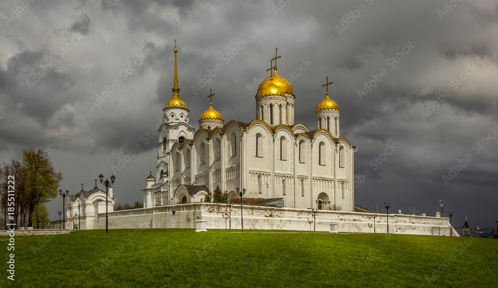 The Medieval Assumption Cathedral in Vladimir.