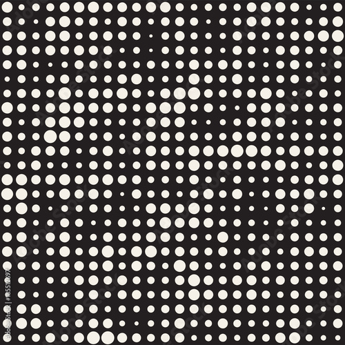 Foto SET 50 Halftone Circles Grids Invert