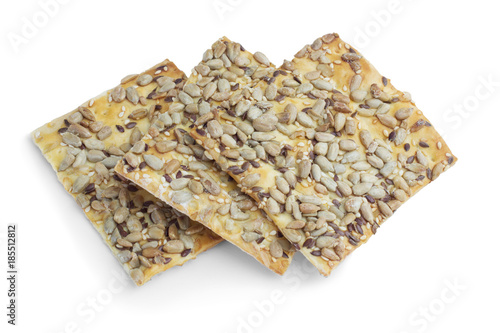 Sugar-free cookies with sunflower seeds, diabetic food
