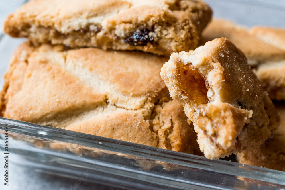 Traditional Apple Strudel Cookies Filled with Jam Traditional Apple Strudel Cookies Filled with Jam