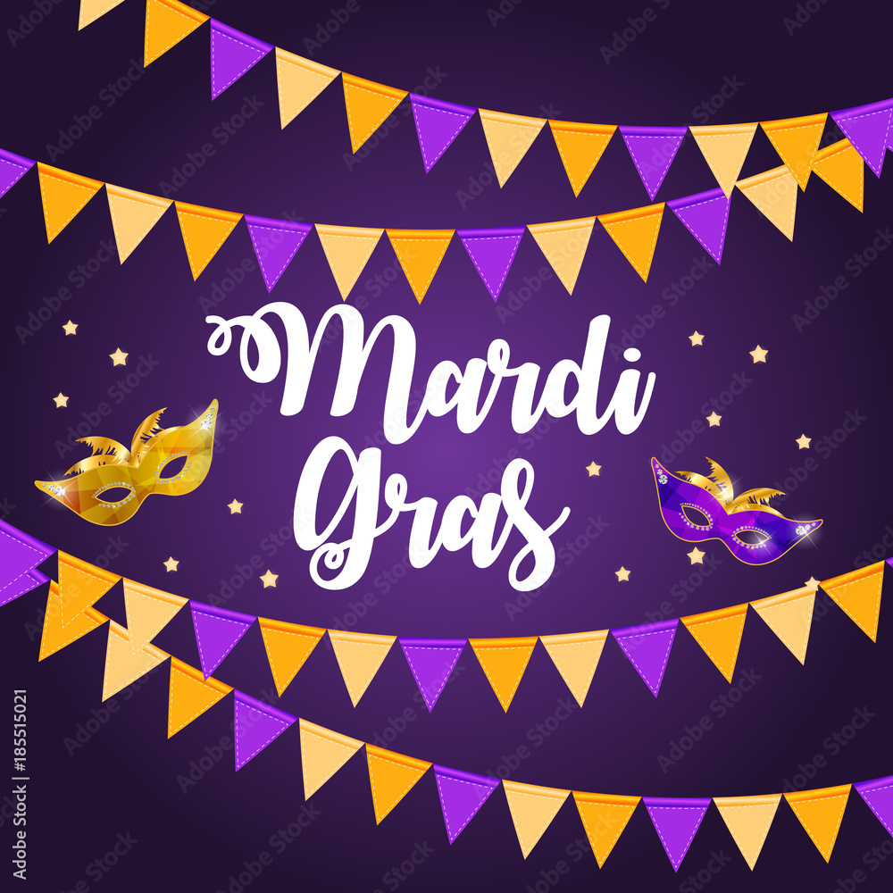 Mardi Gras Brochure Template.Celebration Greeting Card Backround Mardi Gras Brochure Template.Celebration Greeting Card Backround