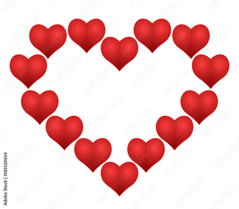 Abstract heart icon Abstract heart icon