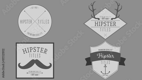 Hipster Badge Titles