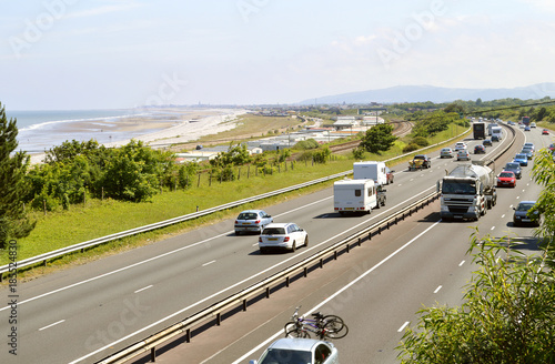 Colwyn Bay A55 main road