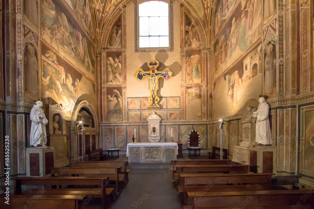 One of the Altars in Basilica of Santa Croce, Florence