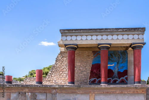 Knossos palace, Crete, Greece