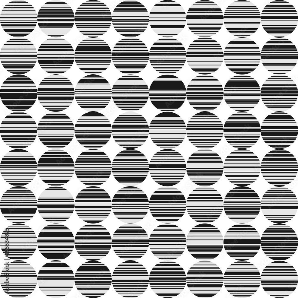 Abstract BW Background with Circles and Lines Abstract BW Background with Circles and Lines