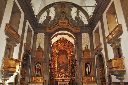Portugal, autel de l'église Saint Nicolas