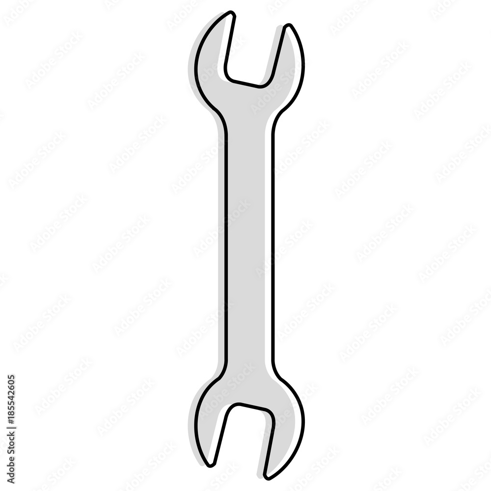 wrench tool isolated icon wrench tool isolated icon