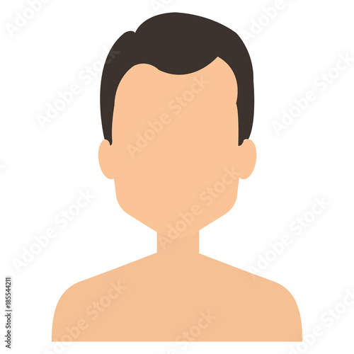 young man shirtless avatar character
