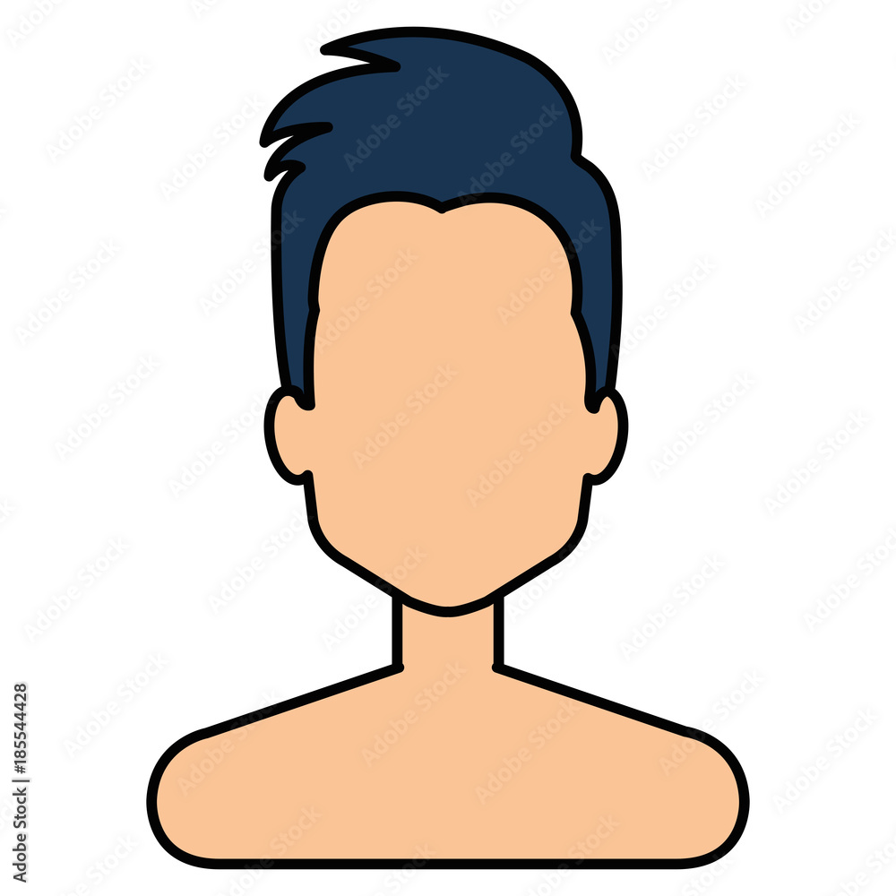 young man shirtless avatar character young man shirtless avatar character
