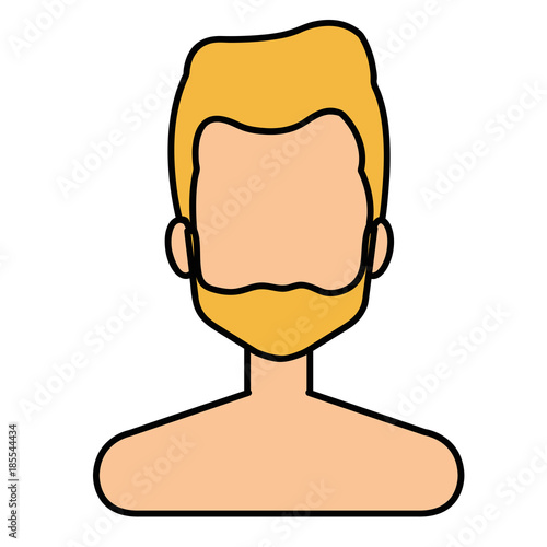 young man shirtless avatar character