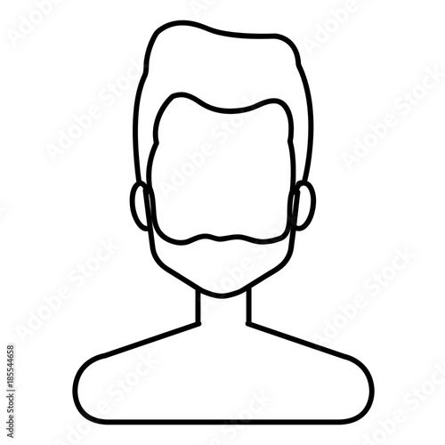 young man shirtless avatar character